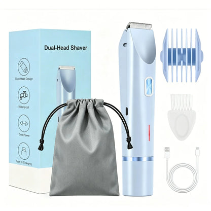Electric Shaver for Woman Double Head Dual Purpose.
